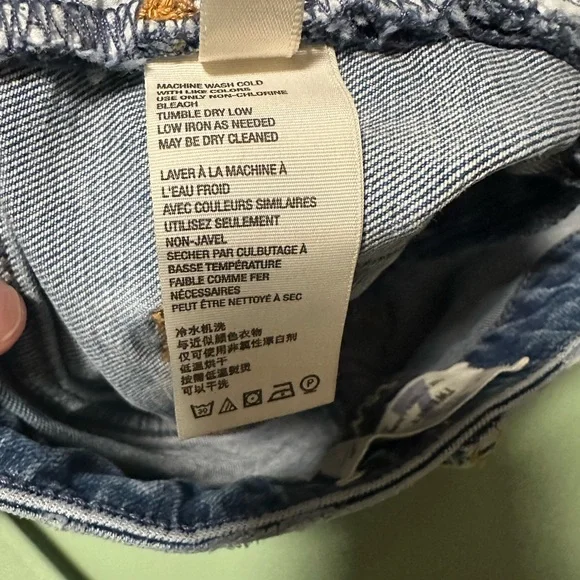 We The Free by Free People crvy Five Star Vintage High-Rise Shorts size 27 - Picture 5 of 9